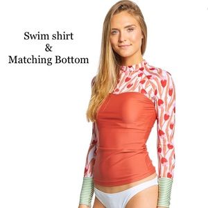 Seea Tulip Hermosa Top and Reversible Bottom, Large